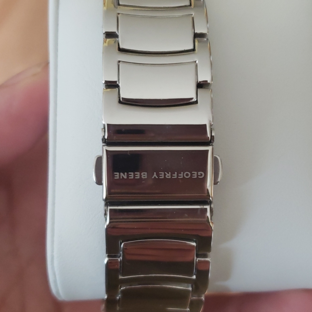 Geoffrey Bean Mens New Diamond Watch - Picture 3 of 4